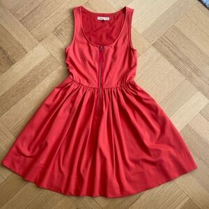 Rebecca Taylor Fit and Flare Ponte Knit Dress